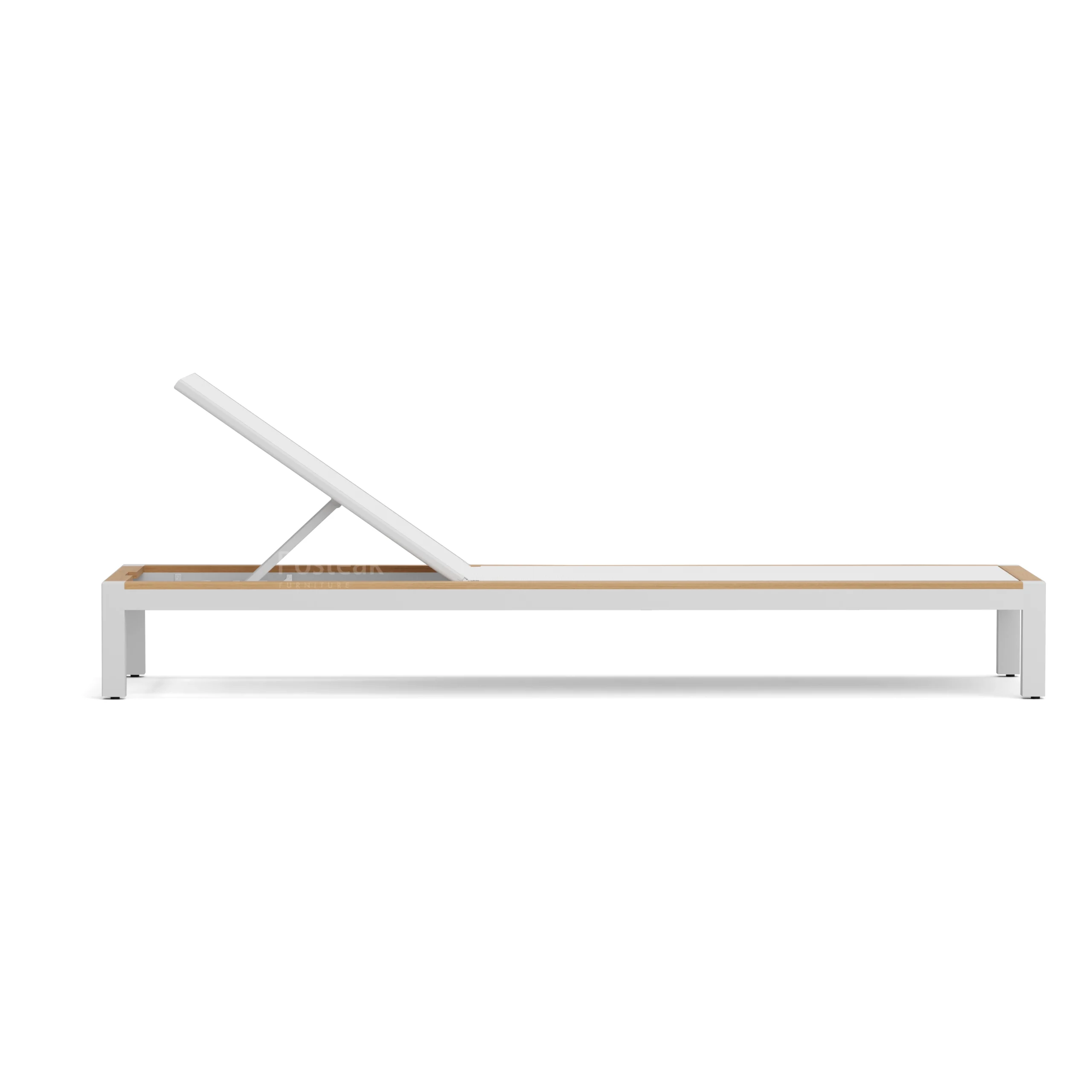 Alternative view of Lyndo Teak Outdoor Chaise Lounge