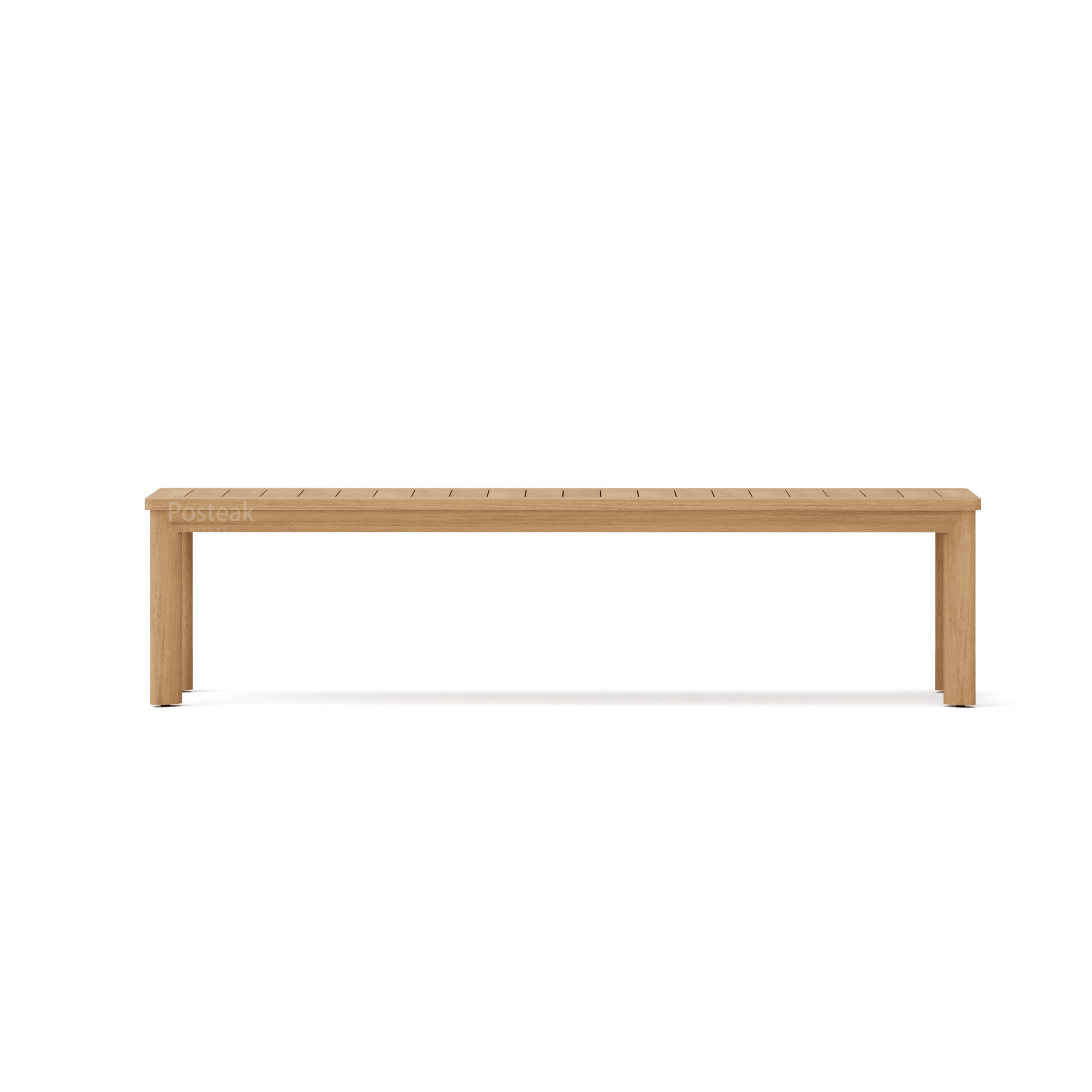 Canyon Teak Outdoor Dining Bench