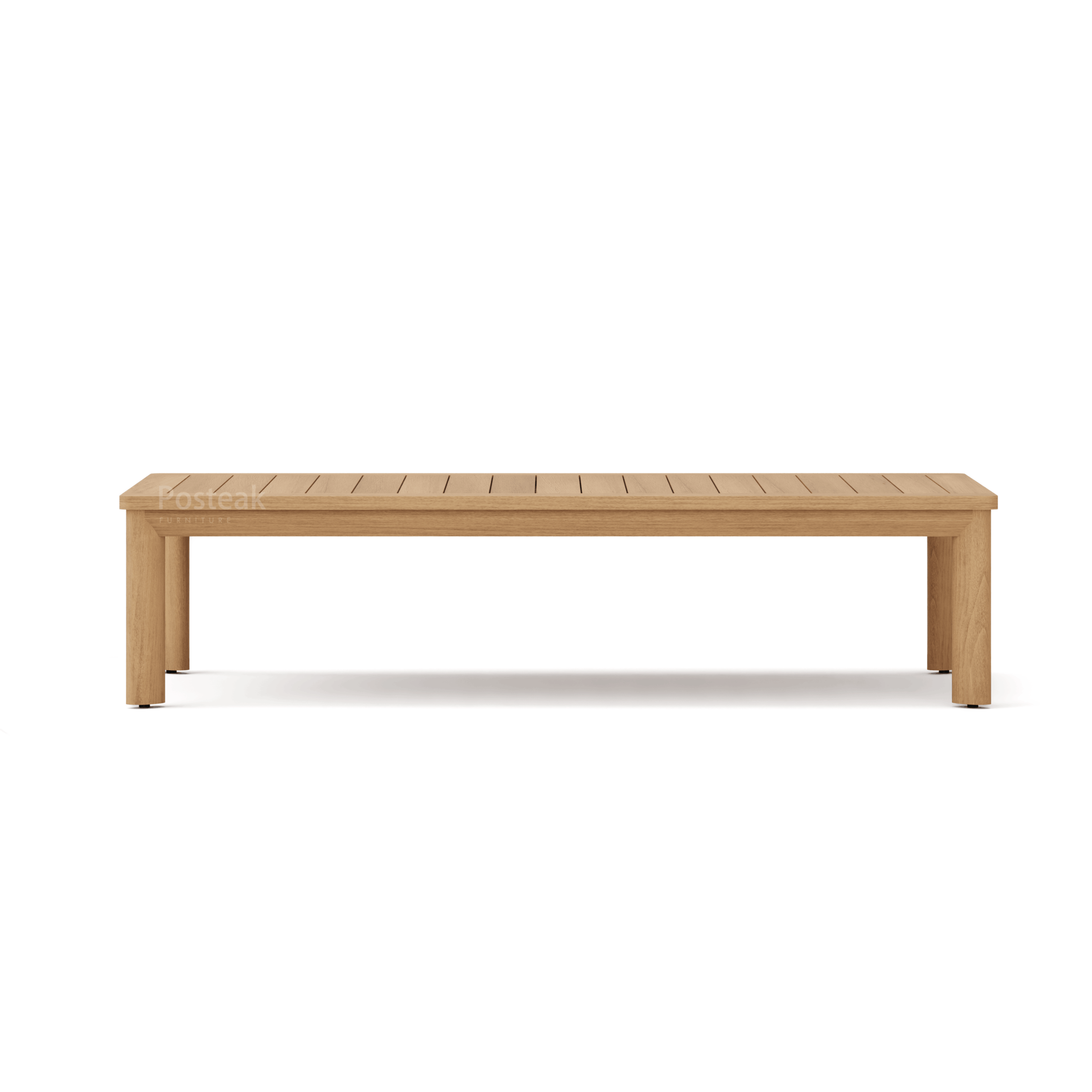 Canyon teak coffee table-front-posteakf