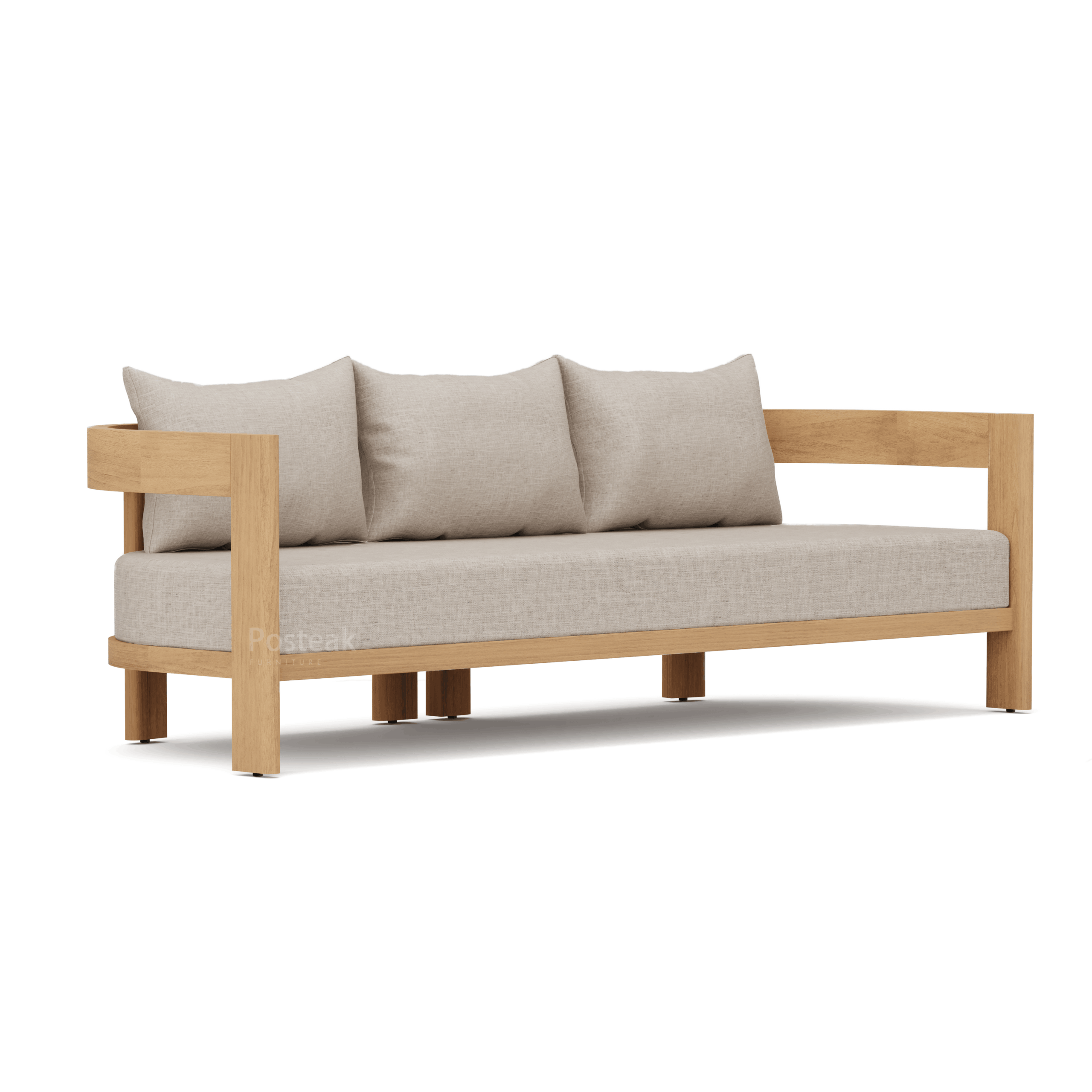 Alternative view of Canyon Teak Outdoor Sofa
