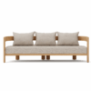 canyon teak sofa-front