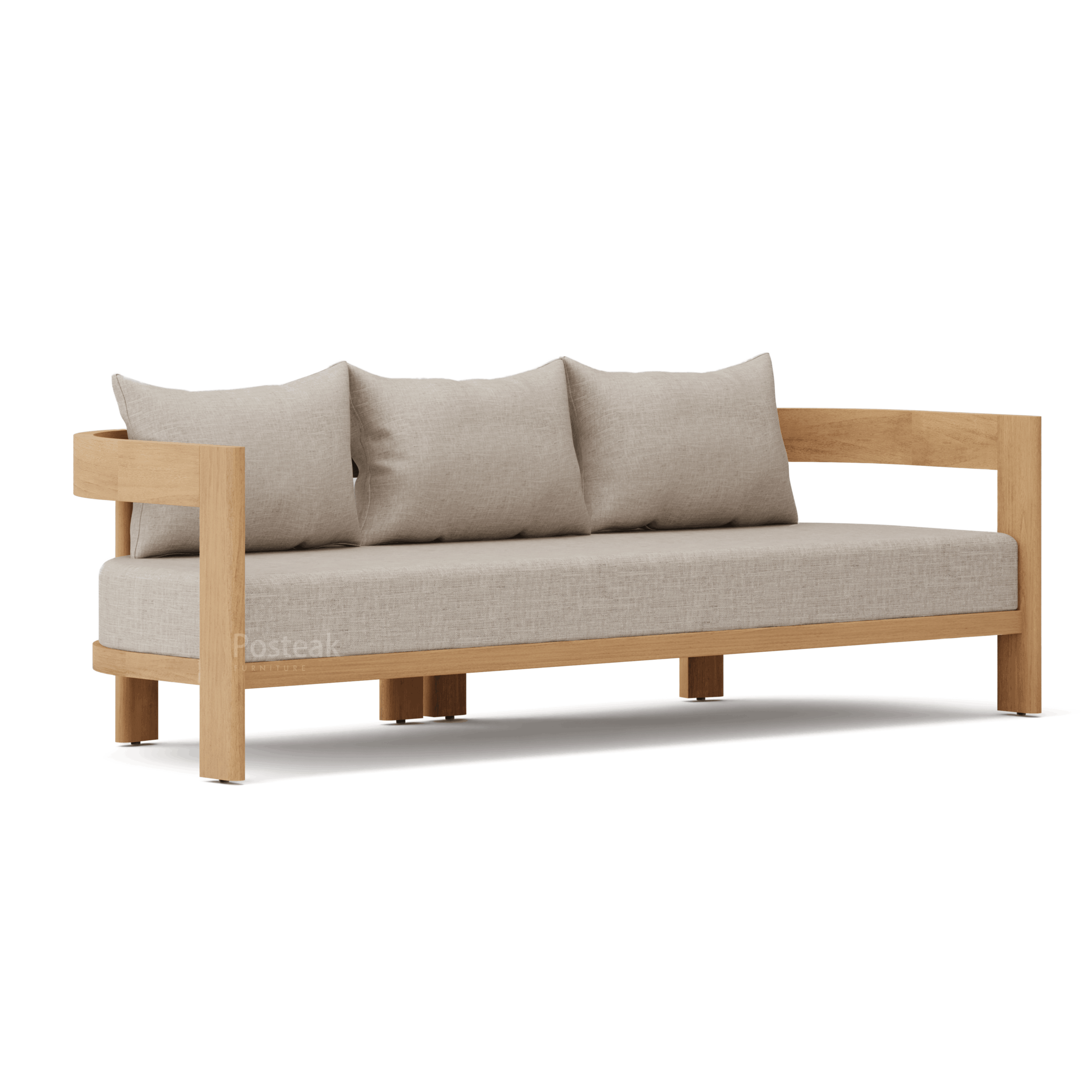 Alternative view of Canyon Teak Outdoor Sofa
