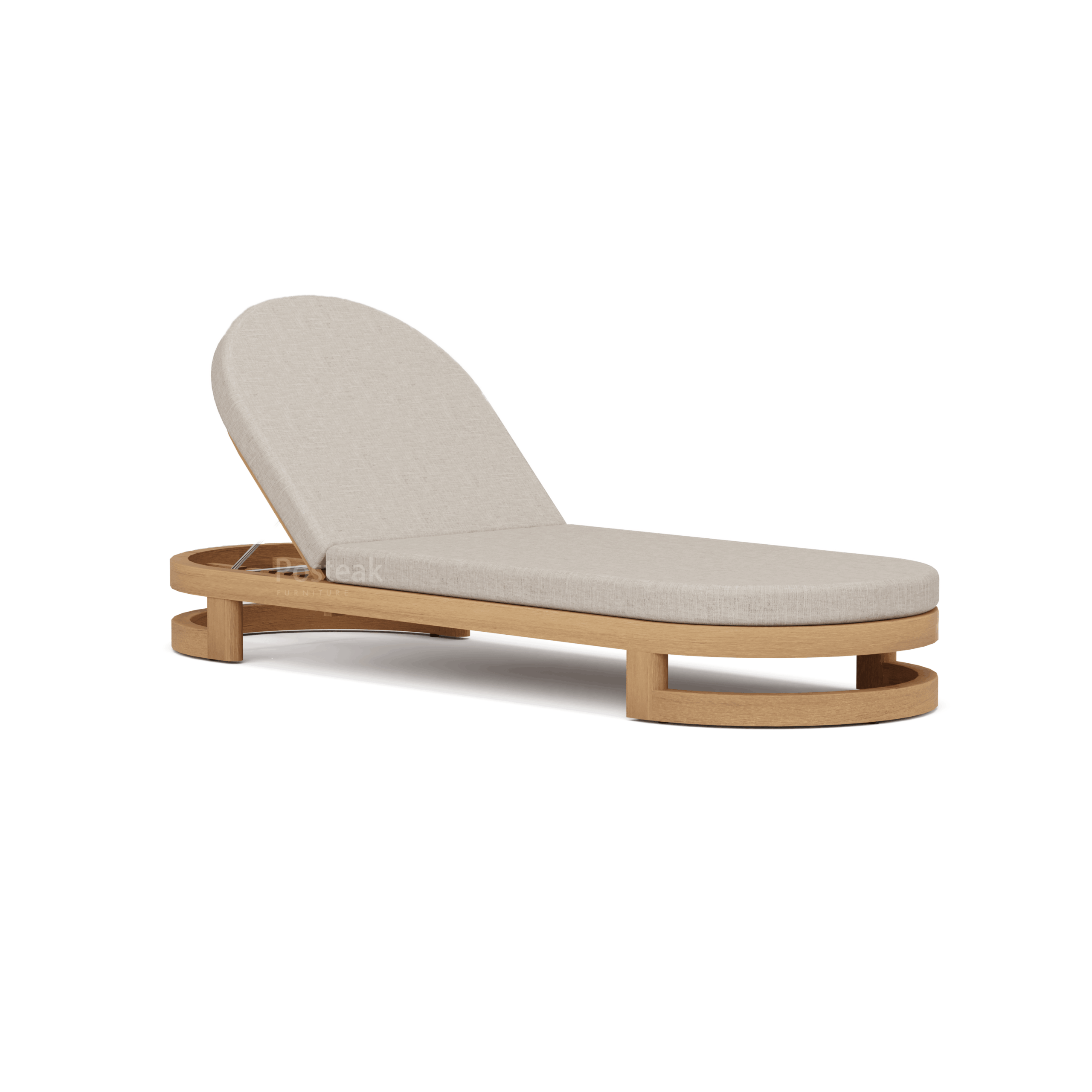 Canyon teak chaise-posteak