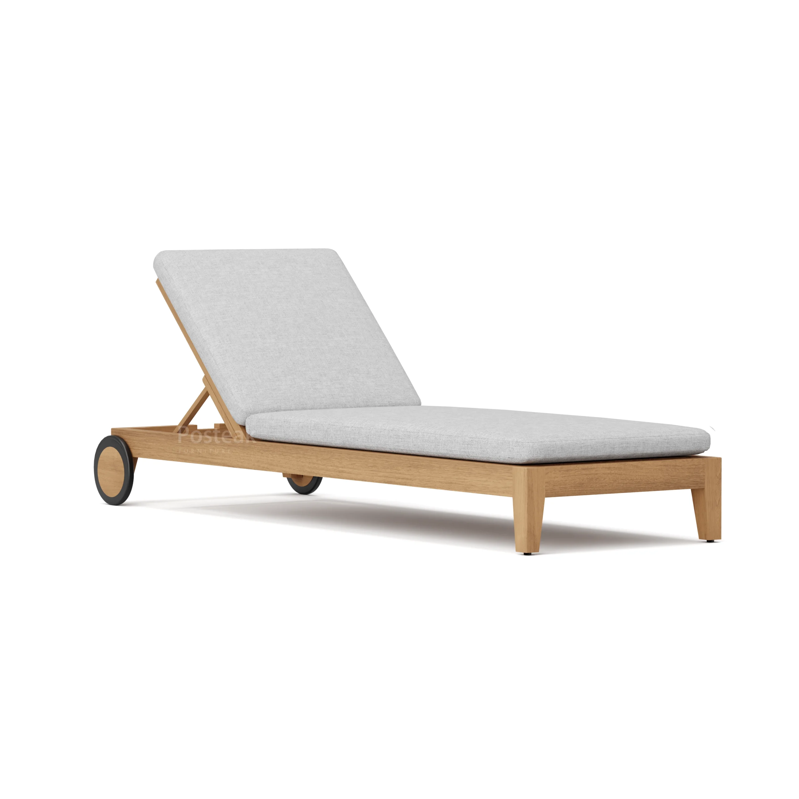 Hampton Teak Chaise Lounge