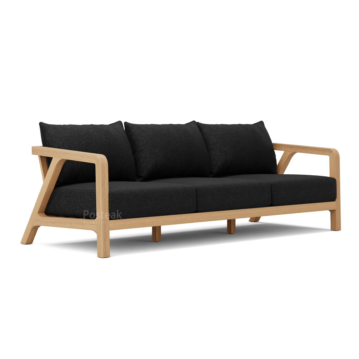 Isla Teak Outdoor Sofa - Image 2