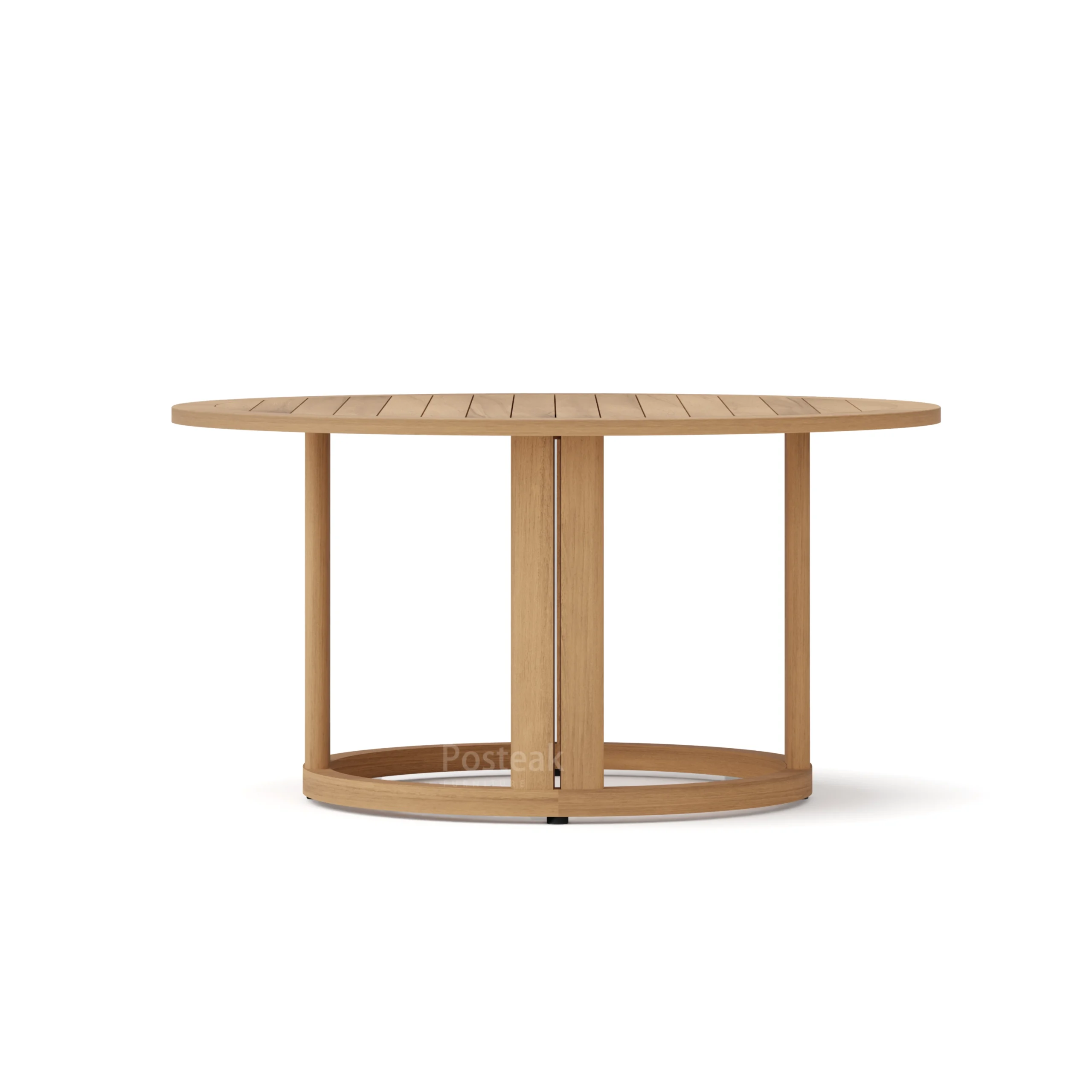 Canyon Teak Outdoor Dining Table Round