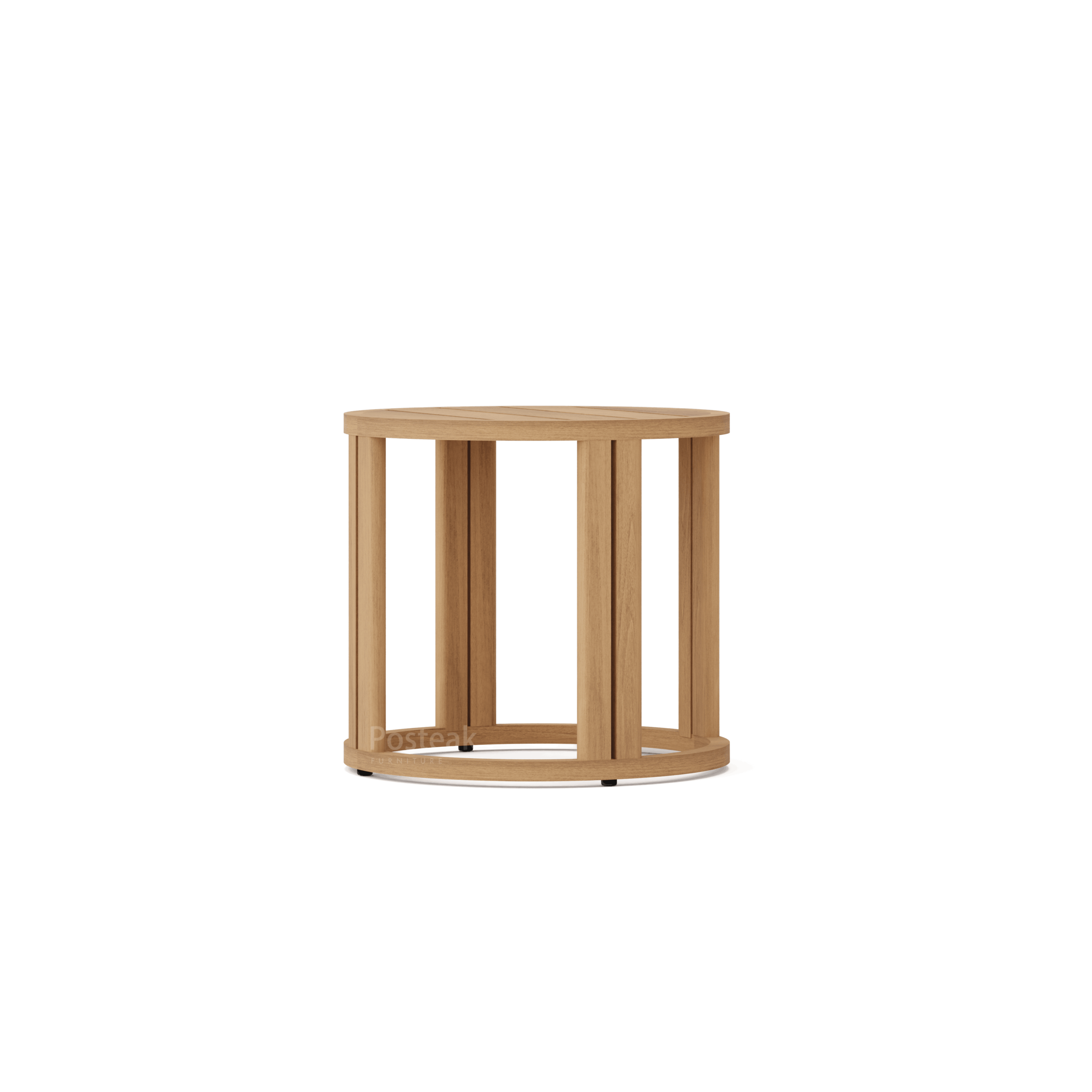 Canyon Teak Outdoor Round Side Table