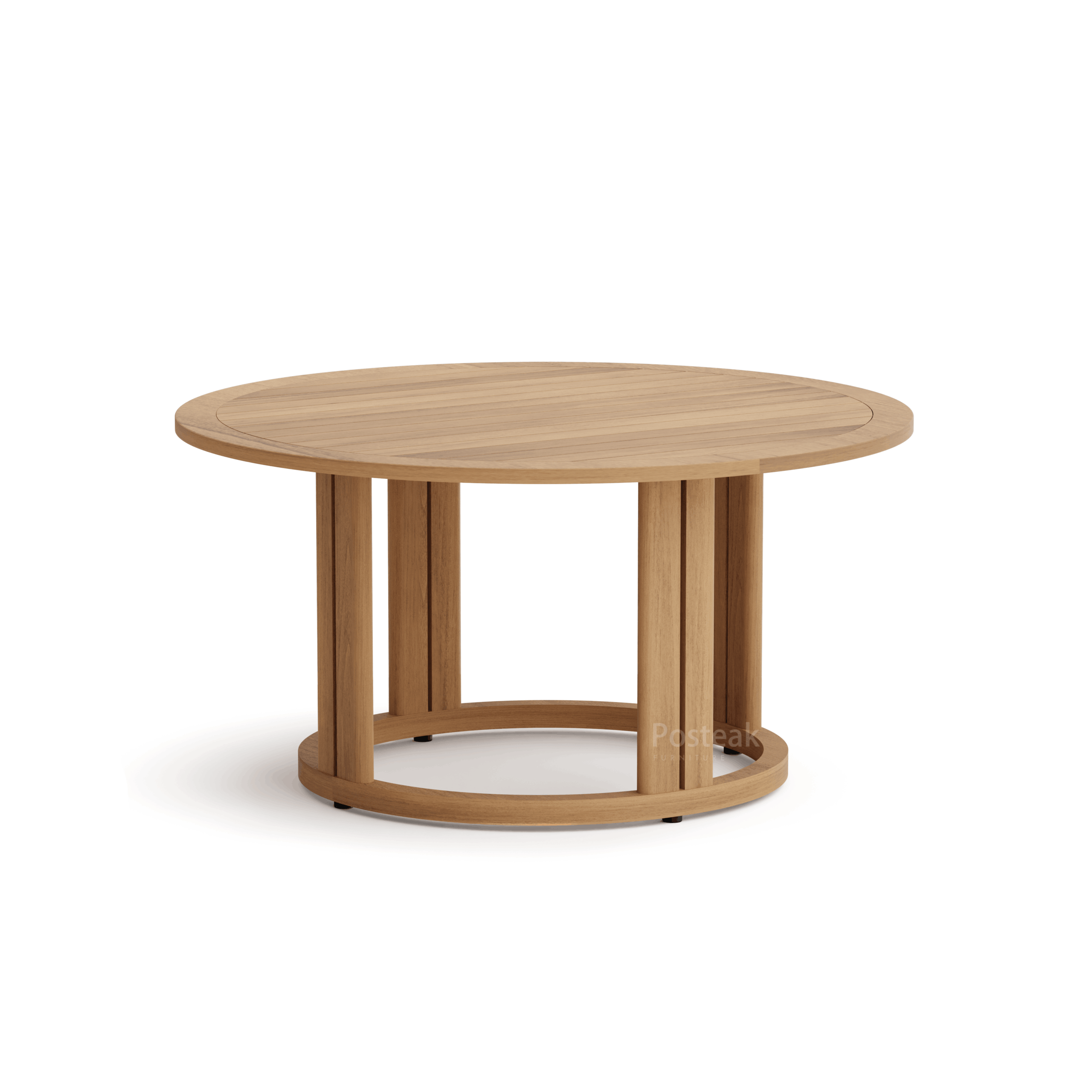 Canyon round dining table-angle