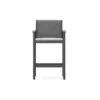 montauk bar chair-charcoal-f