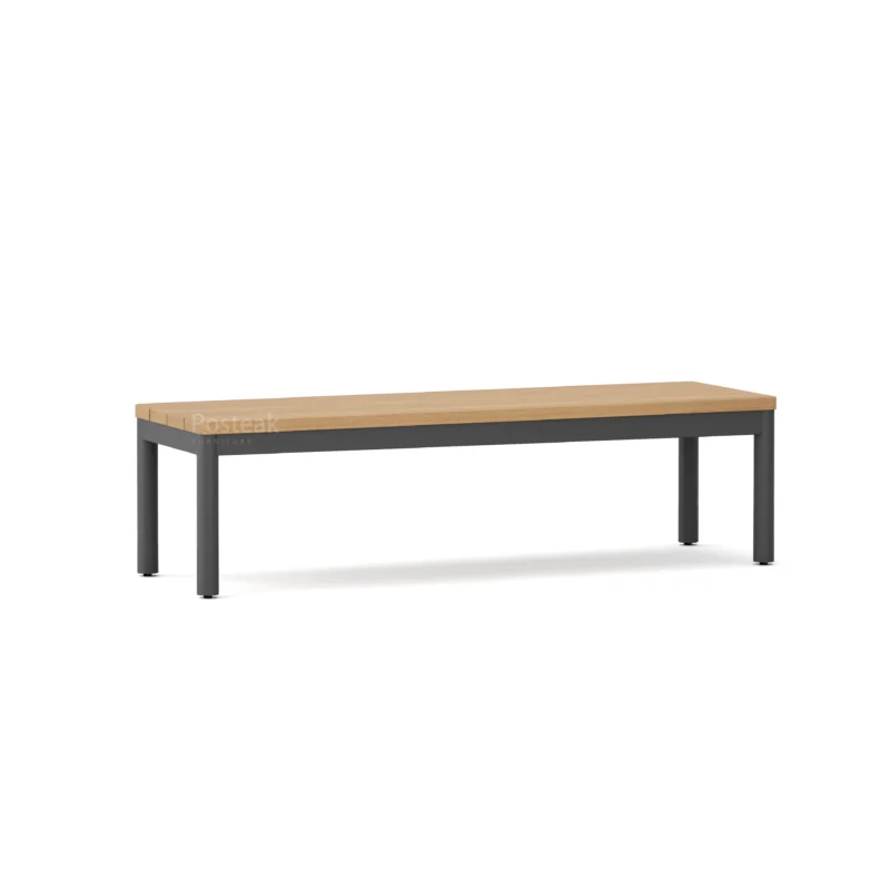 Montauk Bench Charcoal Alu