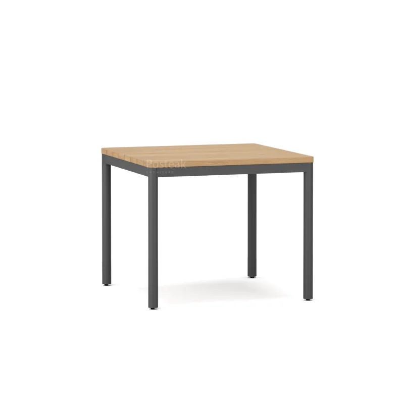 Montauk Square Dining Table Charcoal