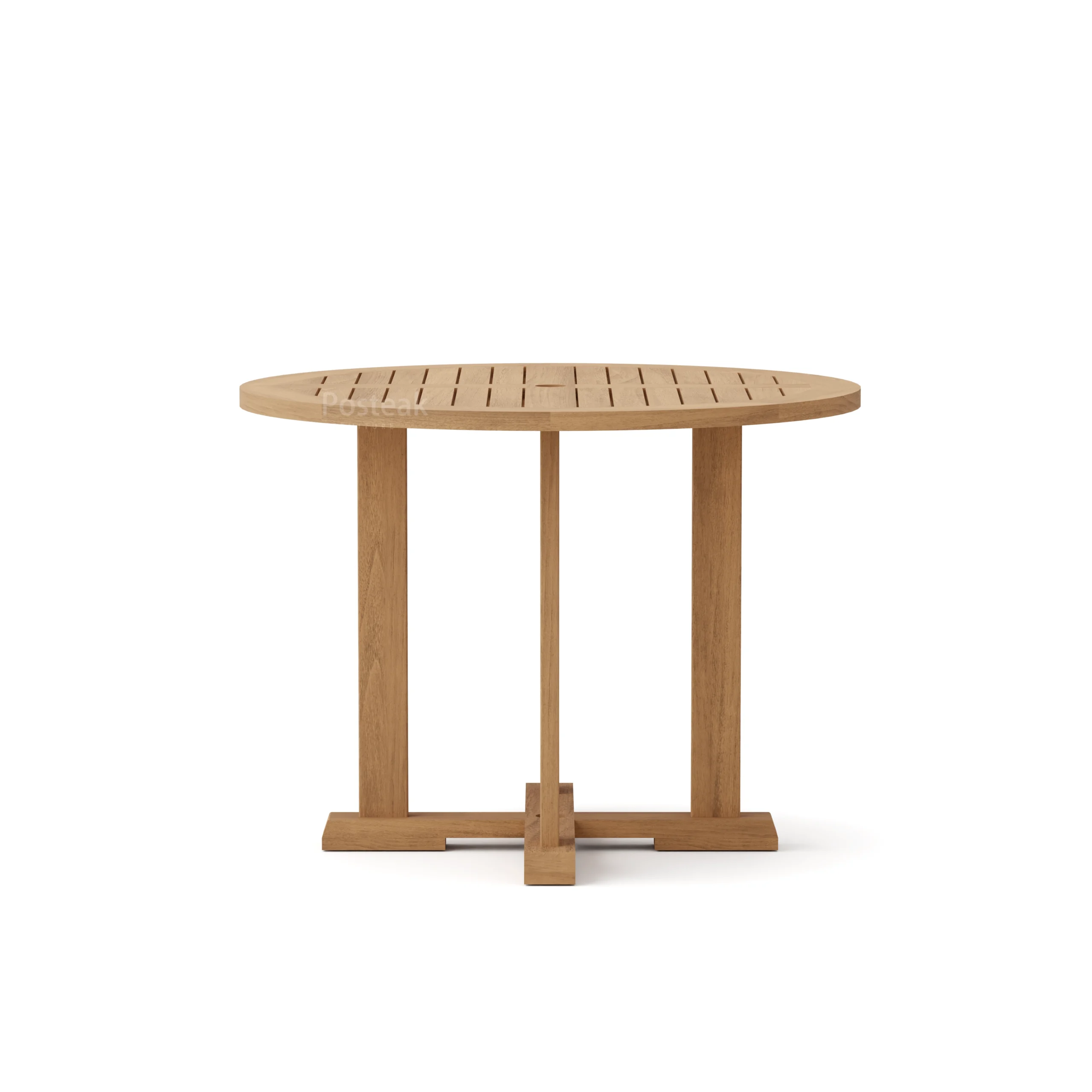 Farmhouse Teak Outdoor Round Table