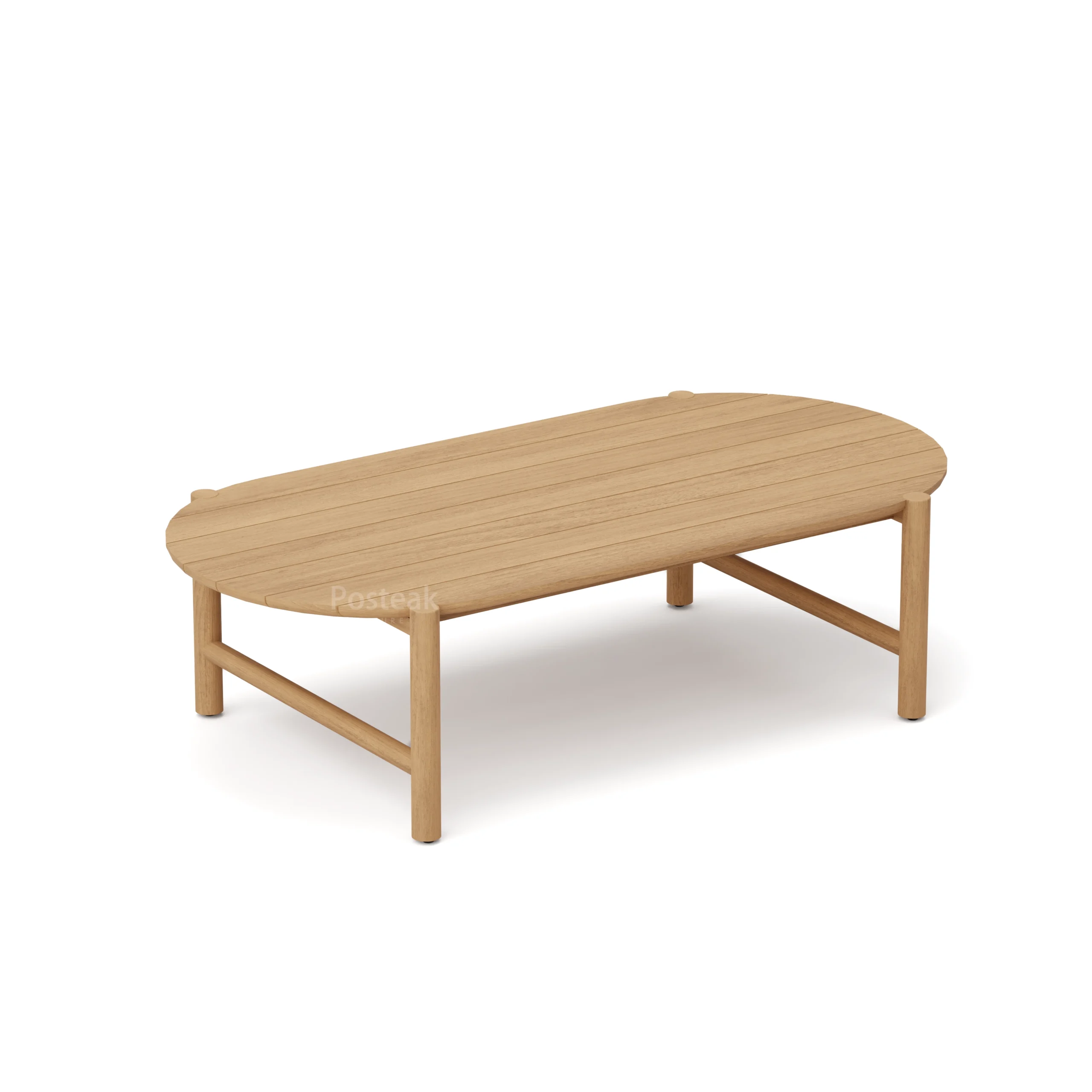 Osten Teak Outdoor Coffee Table - Image 3